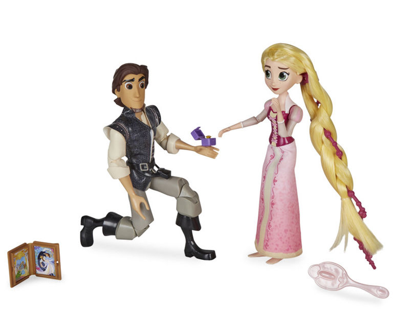 Disney Princess Tangled the Series Royal Proposal Rapunzel Eugene Doll Set Big Lots