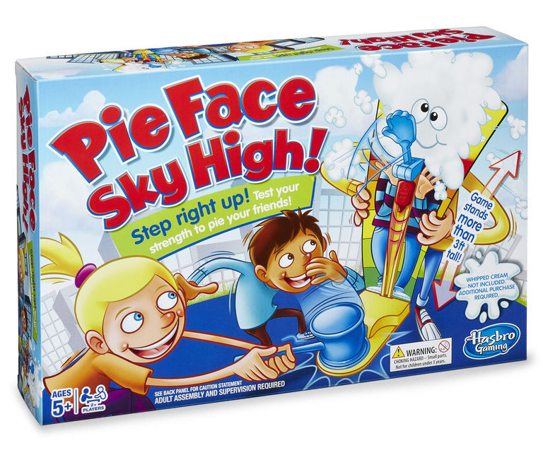 perfrom Pie Face Game for Kids Adults,Pie Cream in the Face Toys