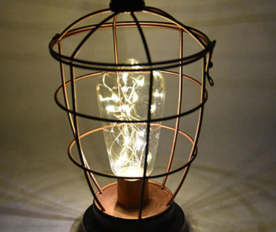 9.6" Edison Cage LED Lantern