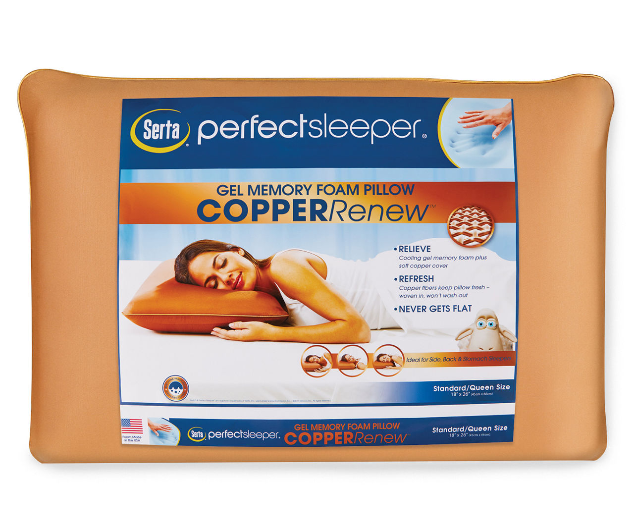 Copper pillow 2024 sams club