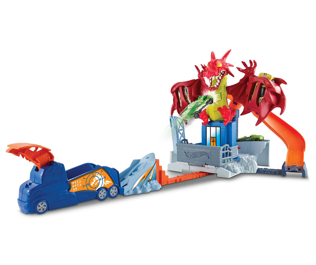 Hot Wheels Monster Jam Dragon Blast Play Set - Sears Marketplace