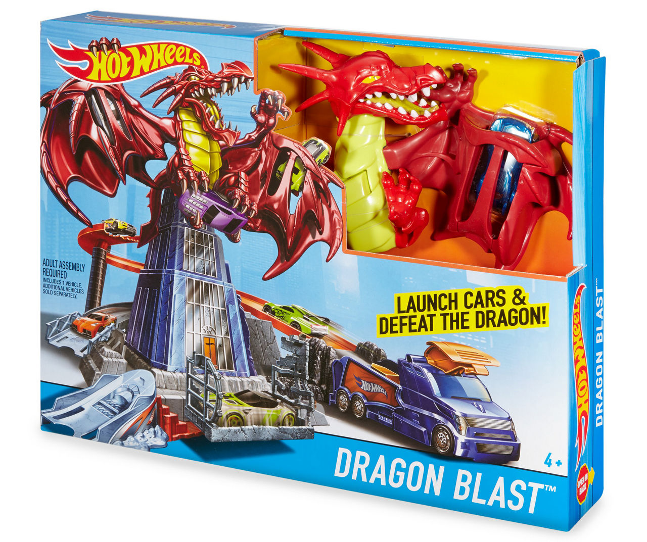 Mattel Hot Wheels Dragon Blast Track Set