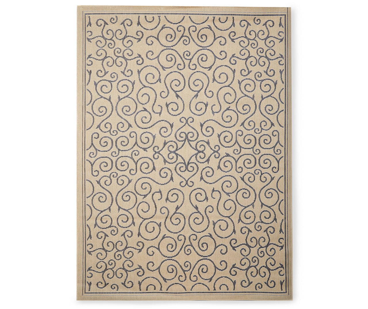 Wilson & Fisher Wilson & Fisher Deco Swirls Indoor/Outdoor Area Rugs