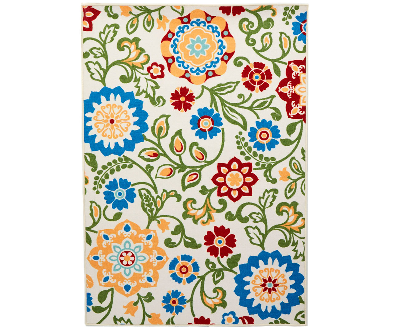 Goldfield Floral MultiColor Indoor Area Rugs Big Lots