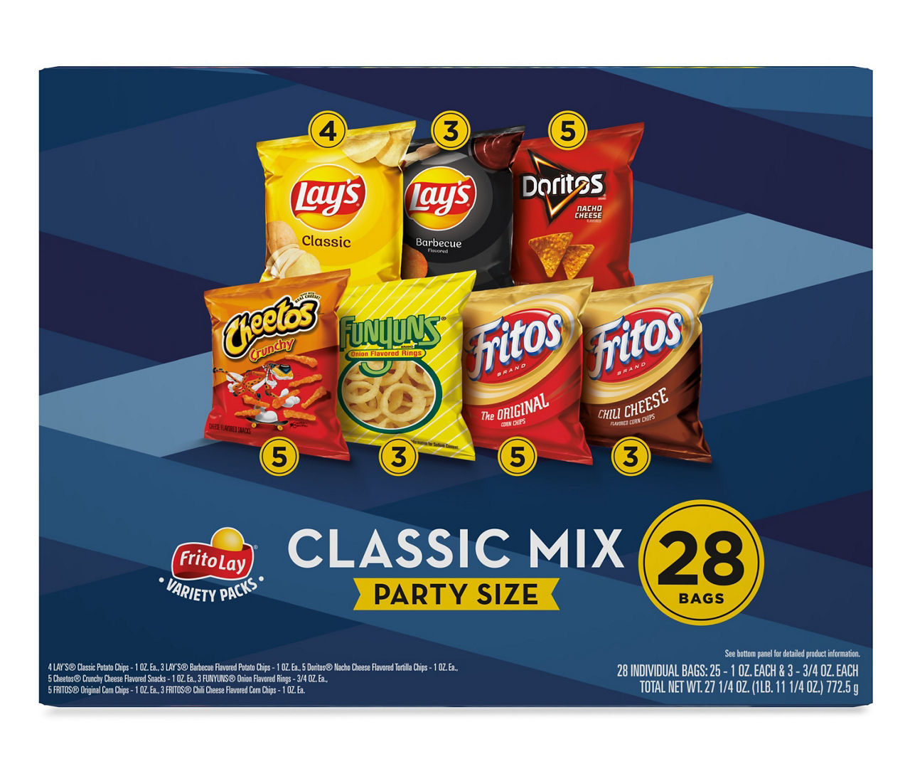 Frito Lay Frito Lay Classic Mix Variety 27.25 Oz 28 Count | Big Lots