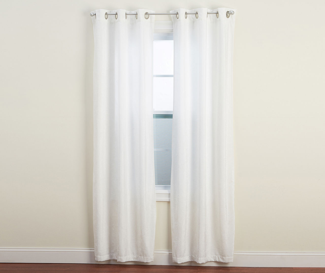 Living Colors Living Colors Polazzo Chenille Curtain Panel Pairs 