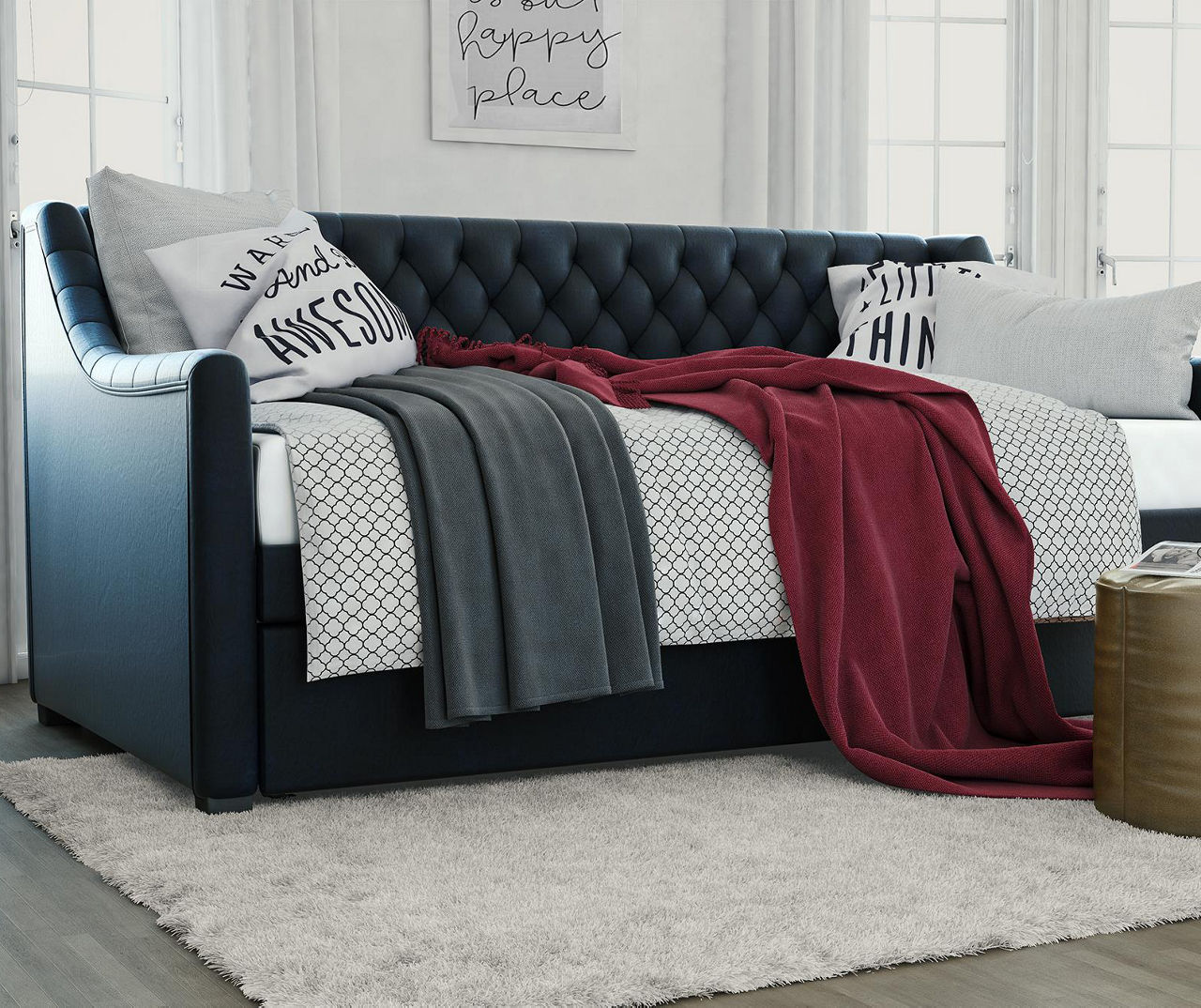 Big lots on sale daybed grey