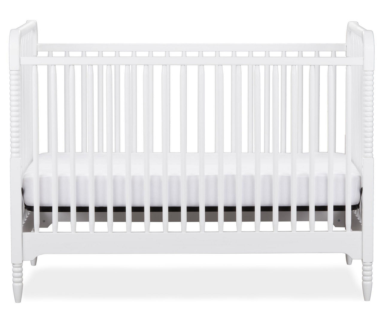 Rowan Valley Linden White Baby Crib