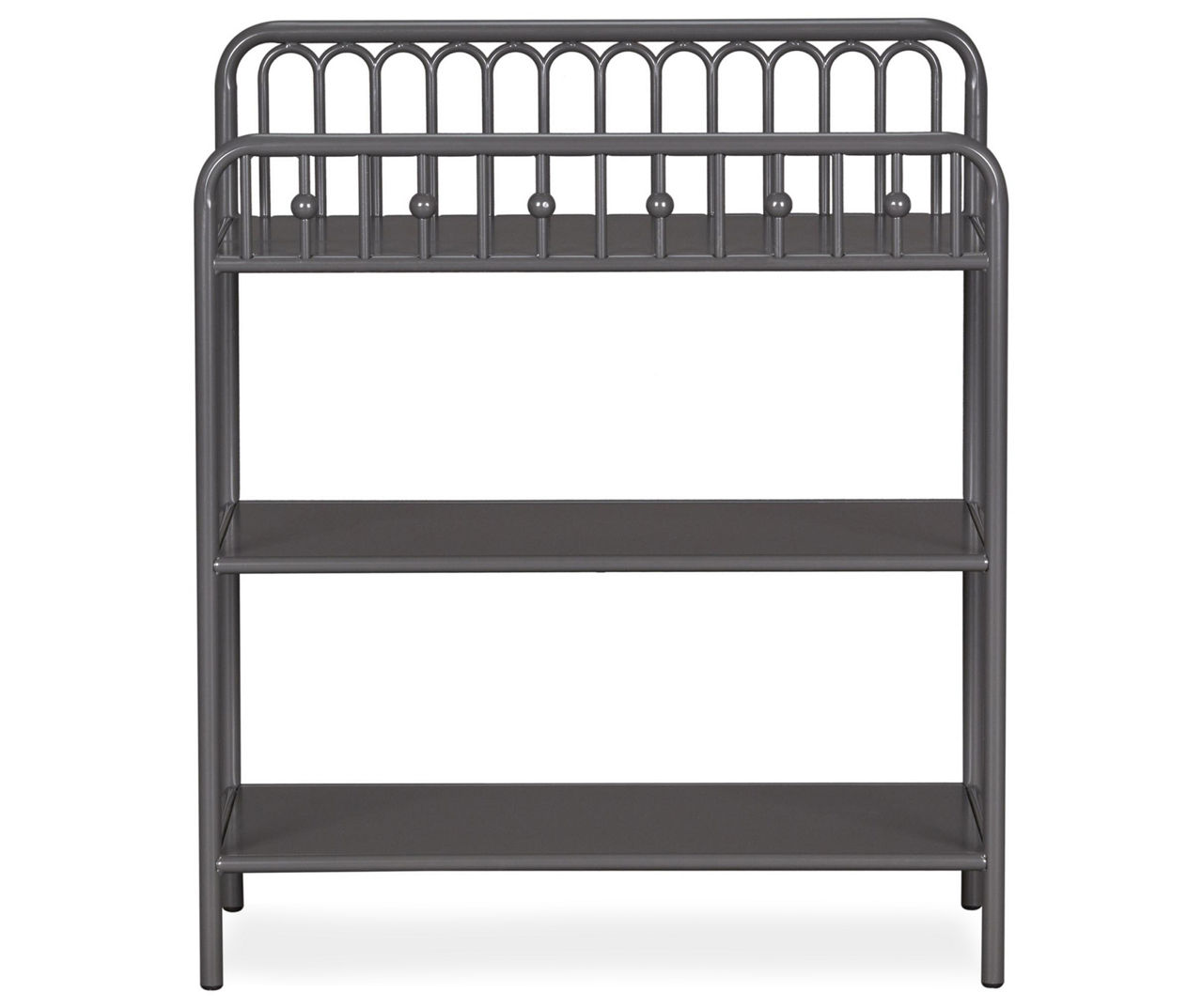 Black metal on sale changing table