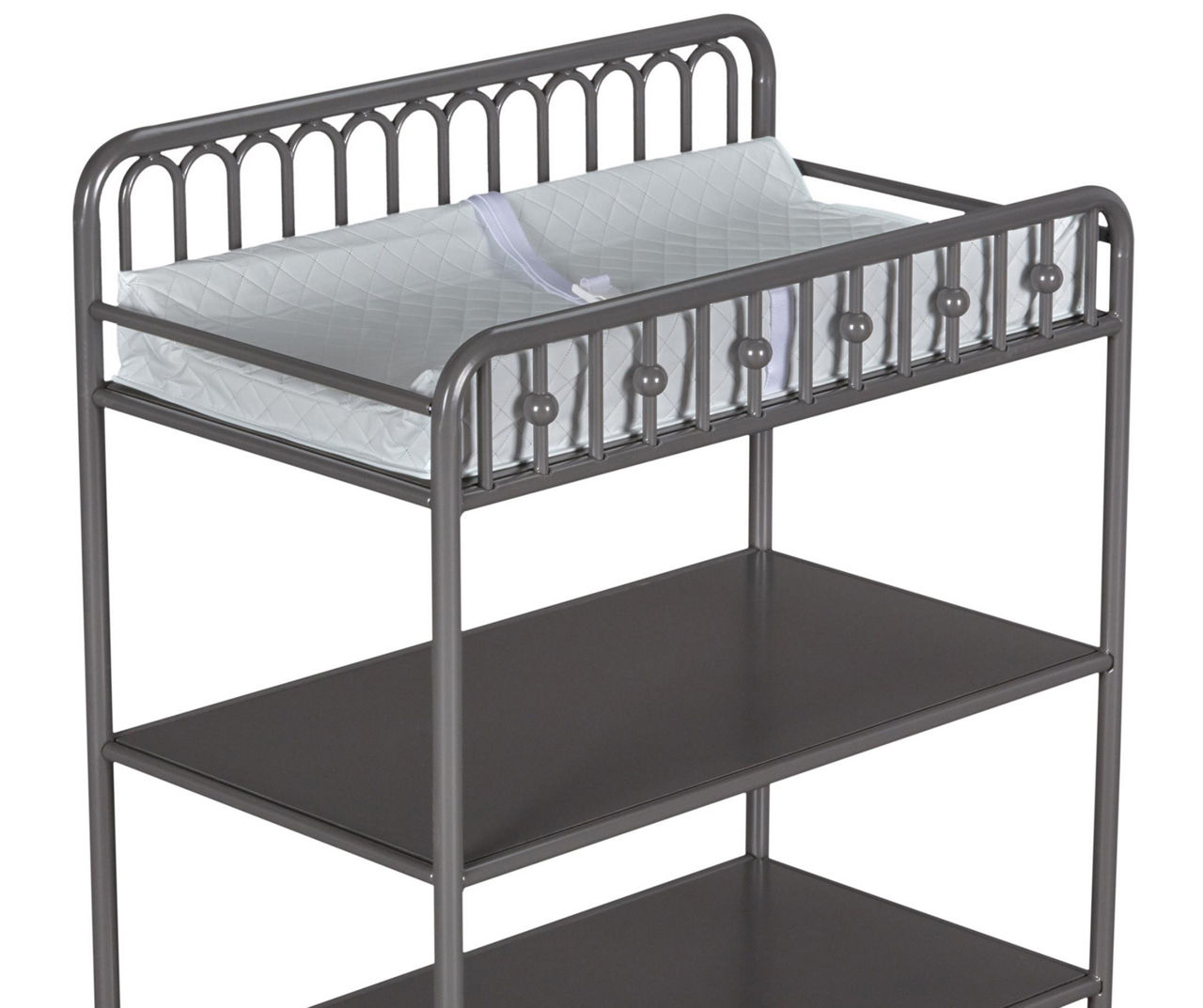 Monarch Hill Ivy Gray Metal Changing Table