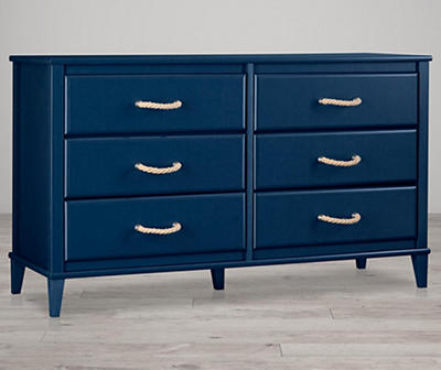 Sierra Ridge Mesa Blue 6-Drawer Dresser
