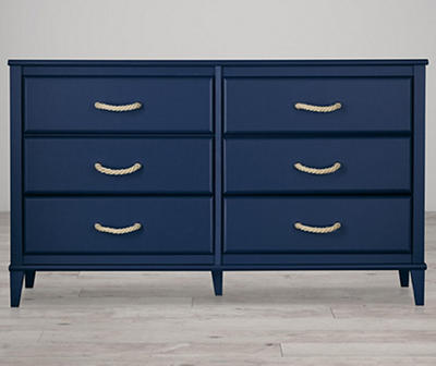 Sierra Ridge Mesa Blue 6-Drawer Dresser