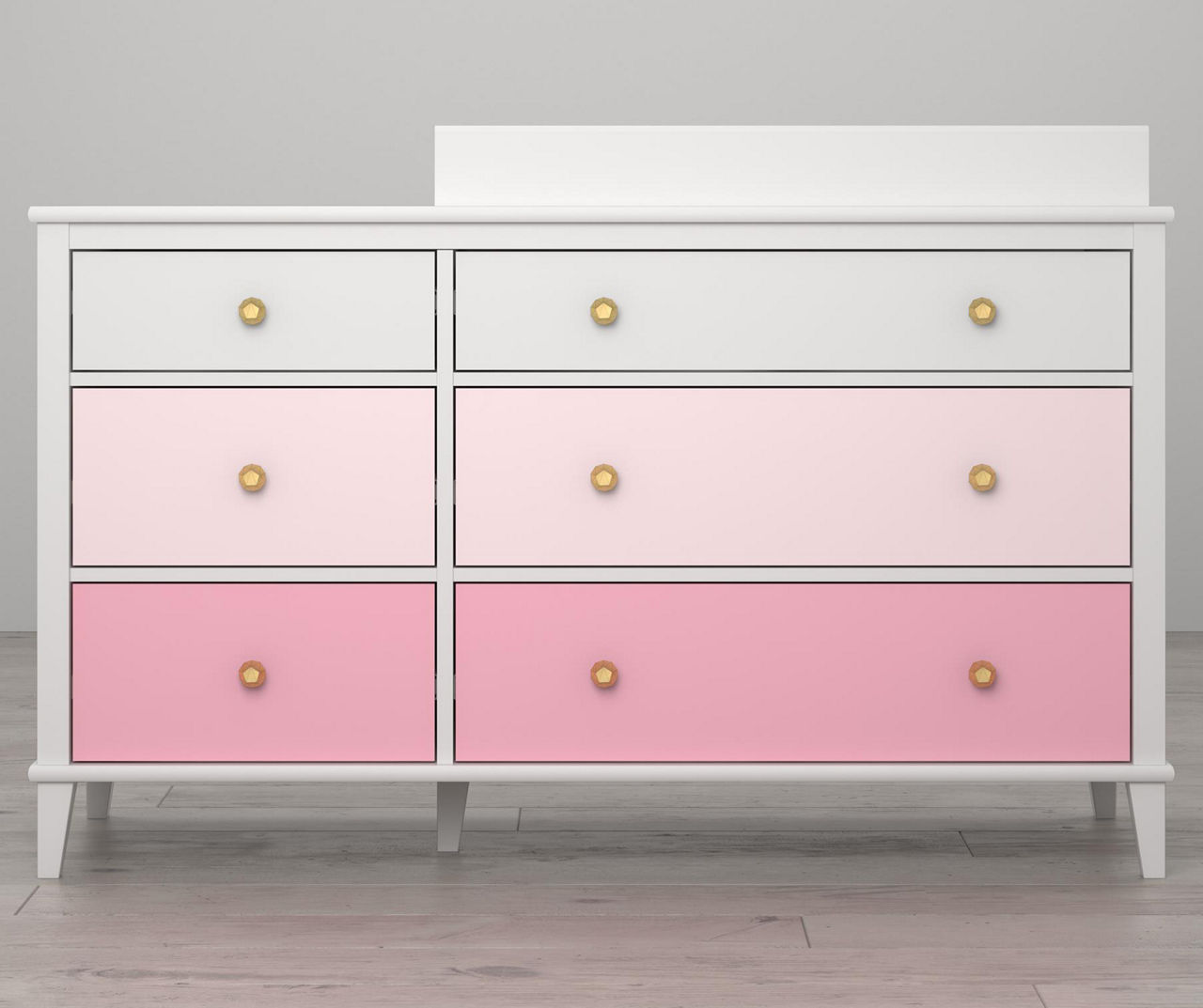 Pink changing 2024 table dresser