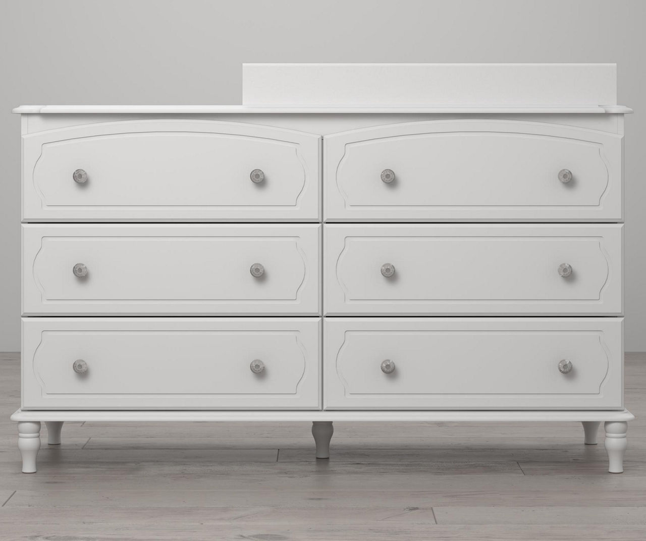 Little Seeds Rowan Valley Laren White 6 Drawer Changing Table Dresser Big Lots