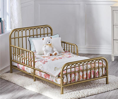 Monarch Hill Ivy Gold Metal Toddler Bed