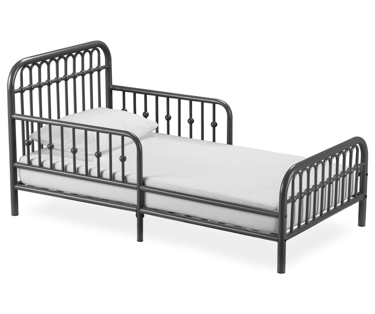 Monarch Hill Ivy Gray Metal Toddler Bed