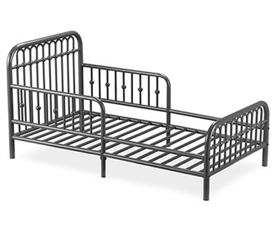 Monarch Hill Ivy Gray Metal Toddler Bed