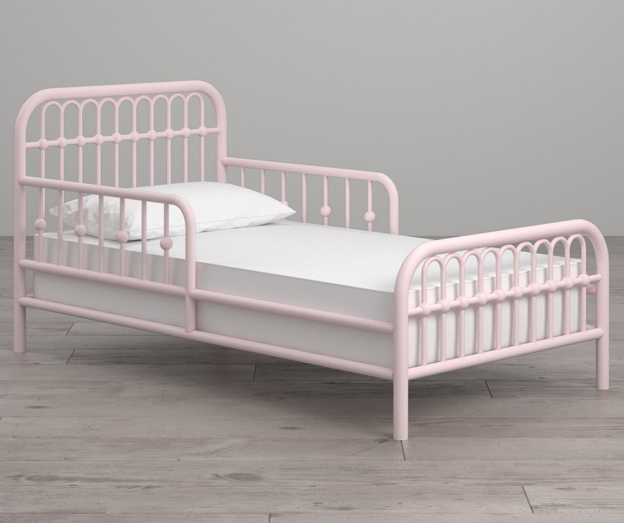 Monarch Hill Ivy Pink Metal Toddler Bed