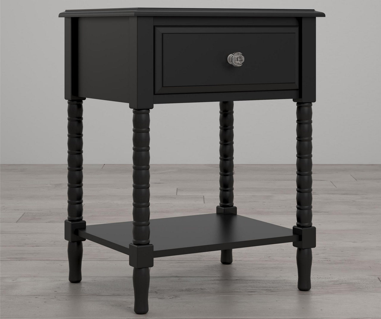 Big lots store black nightstand