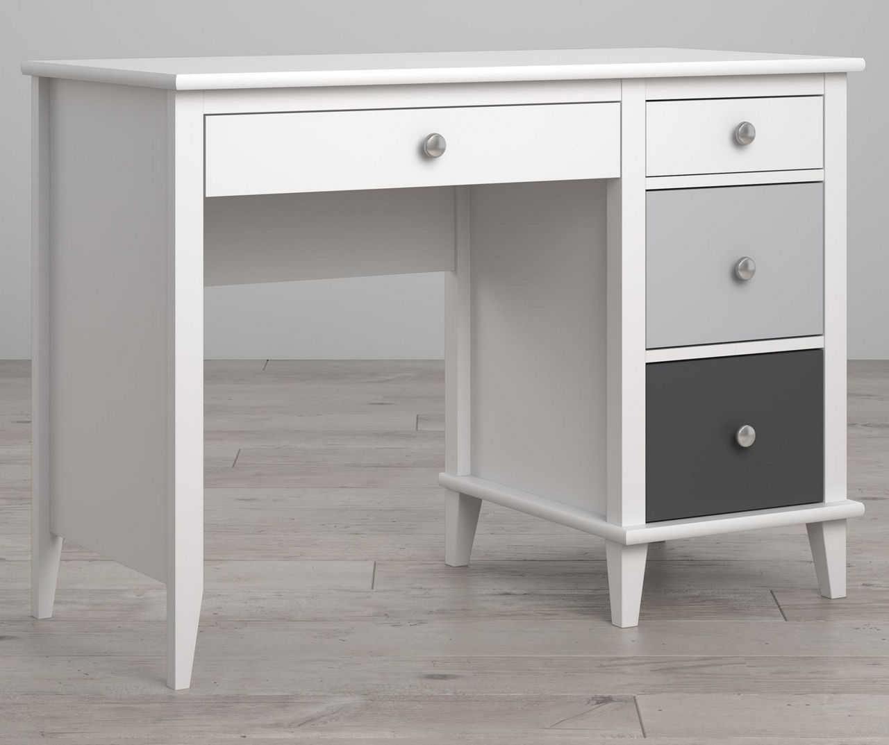 Monarch Hill Poppy White & Gray Desk