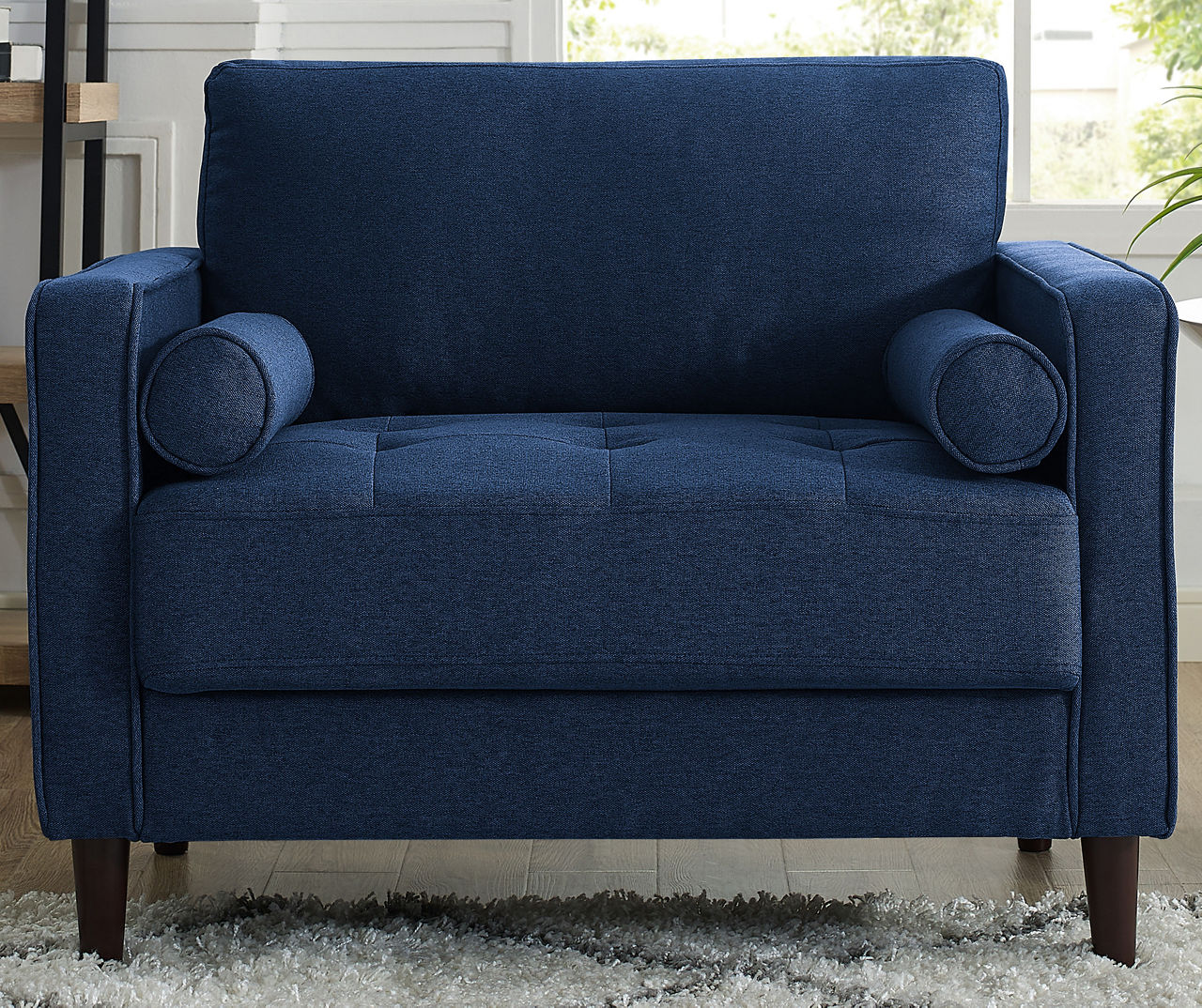 LILLITH NAVY ACCENT CHAIR