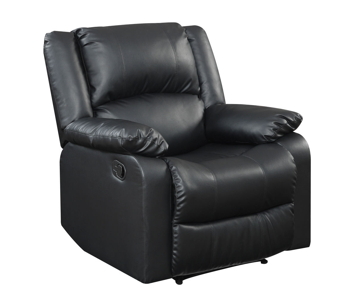 Preston faux leather recliner new arrivals