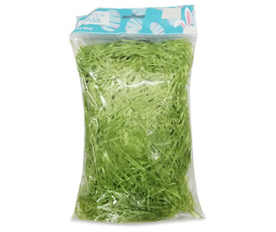 Green Plastic Easter Grass, 3 Oz.