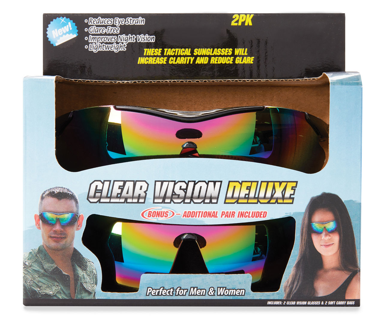 Clear vision glasses online