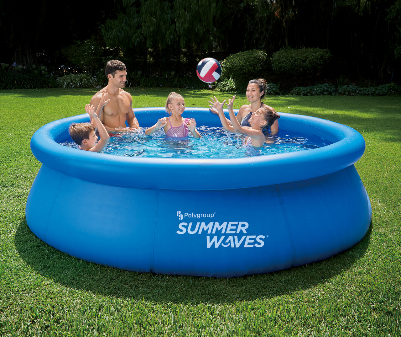 Inflatable on sale ring pool