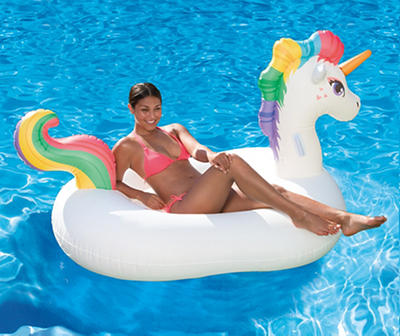 Unicorn Ride-On Inflatable Pool Float