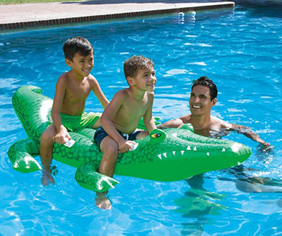 Alligator Ride-On Inflatable Pool Float