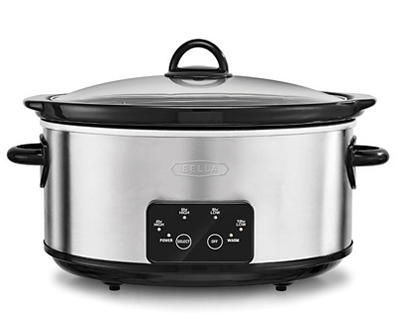 6QT PROGRAMMABLE SLOW COOKER SS