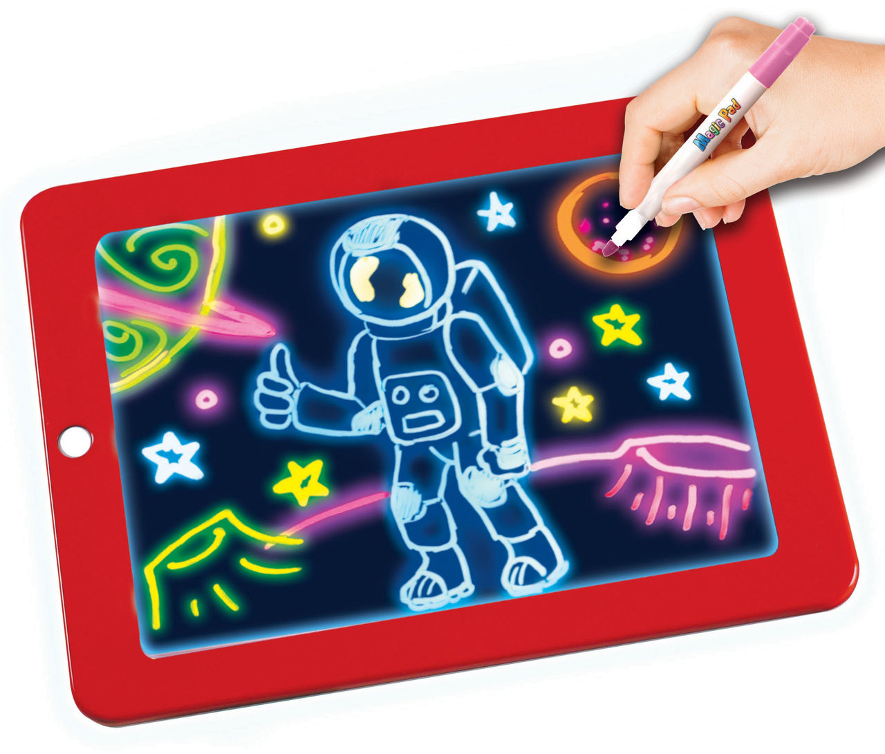 Magic Pad Light Up Drawing Pad! Sparks Creativity Makes Learning Fun Glow!