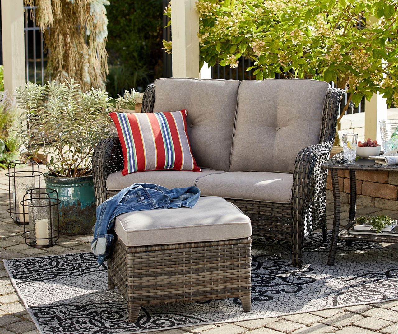 Outdoor side table on sale big lots