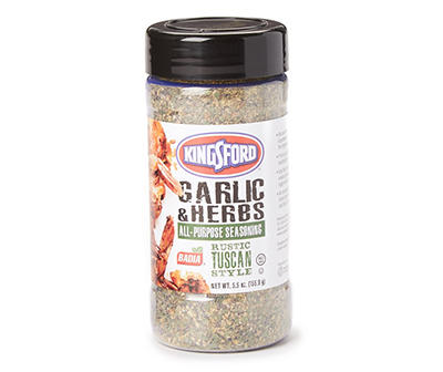 Kingsford Garlic & Herbs All-Purpose Seasoning, 5.5 Oz.