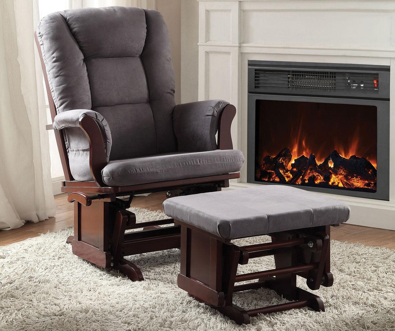 Big lots discount swivel glider recliner