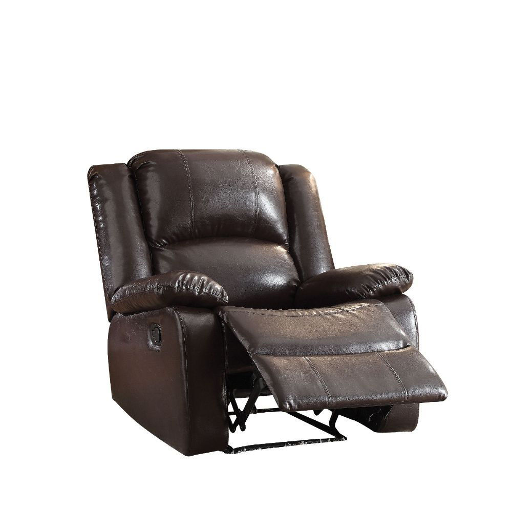 Acme Vita Espresso Faux Leather Recliner | Big Lots