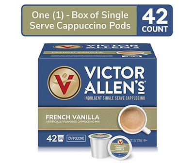 French Vanilla Cappuccino 42-Pack Single Serve Brew Cups