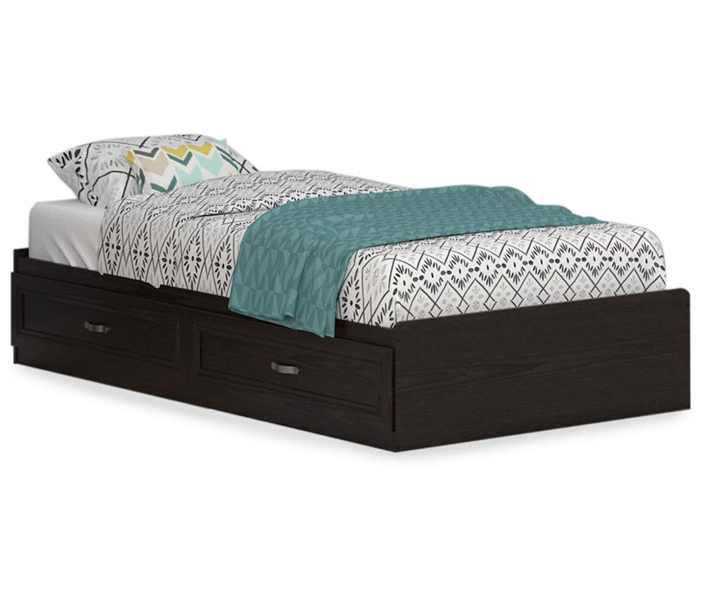 Ameriwood Espresso Andover Oak Full Mates Bed | Big Lots