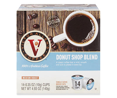 Donut Shop Single Serve Instant Coffee, 14-Count