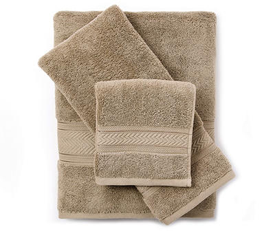 Aprima Crockery Tan Solid Towels