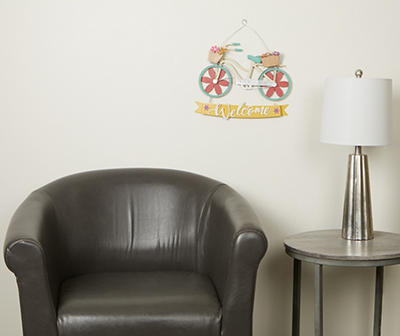 "Welcome" Bicycle Wall Decor