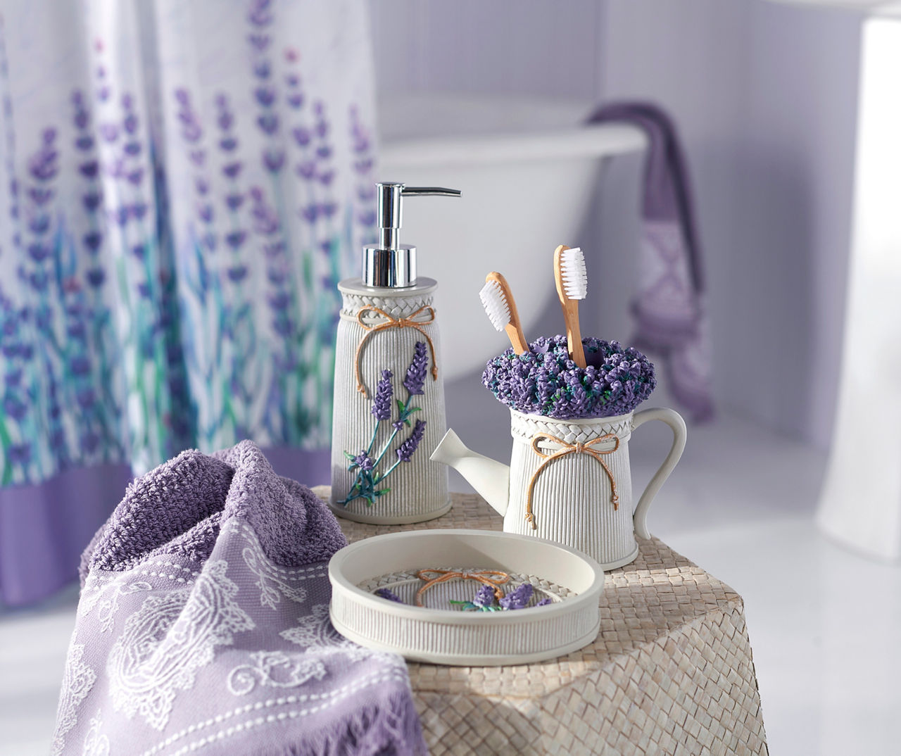 Lavender Fields Soap Dish Big Lots