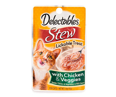 Chicken and Veggie Stew Cat Food, 1.4 Oz.