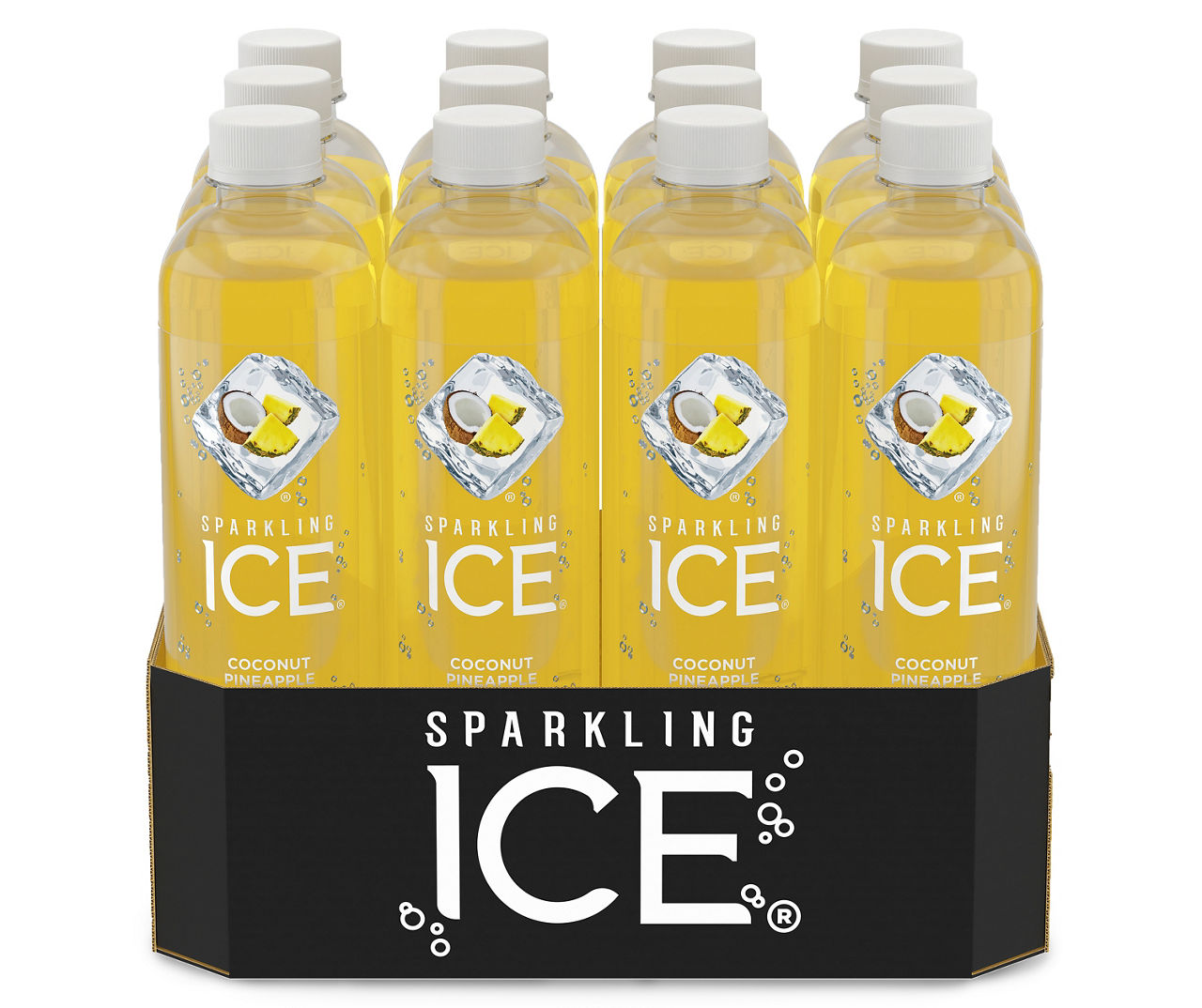 SPARKLING ICE Coconut Pineapple Sparkling Water 17 Oz Bottles 12 Pack   810417185