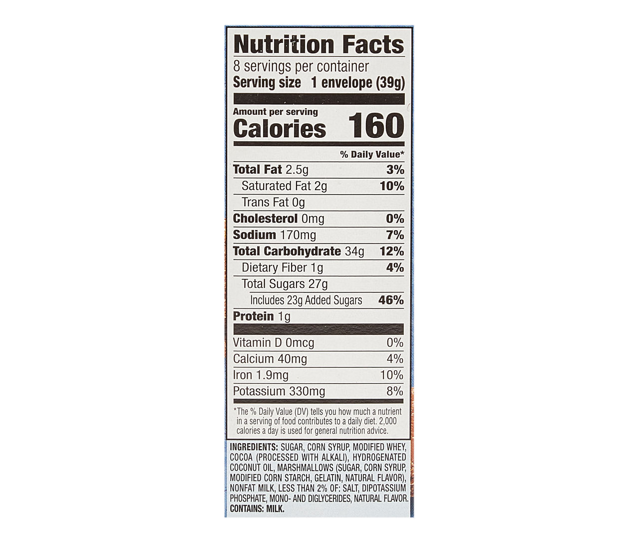 Marshmallow Hot Cocoa Mix, 8-Pack