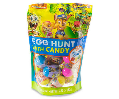 Nickelodeon Egg Hunt with Candy, 16-Count