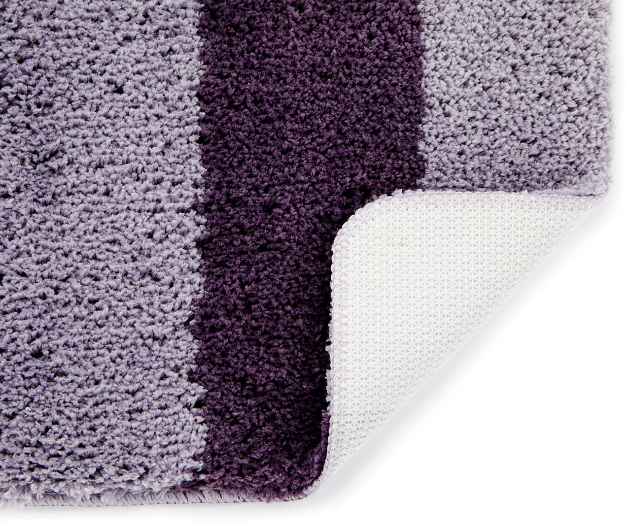 Bibb Home® Ombre Shag Bath Rug (1- or 2-Pack) - Pick Your Plum