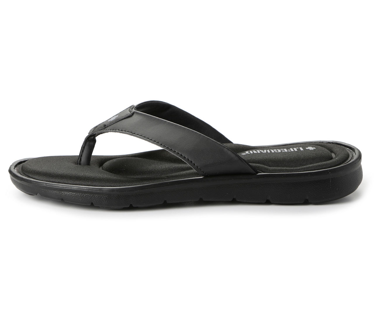 Black memory 2025 foam flip flops