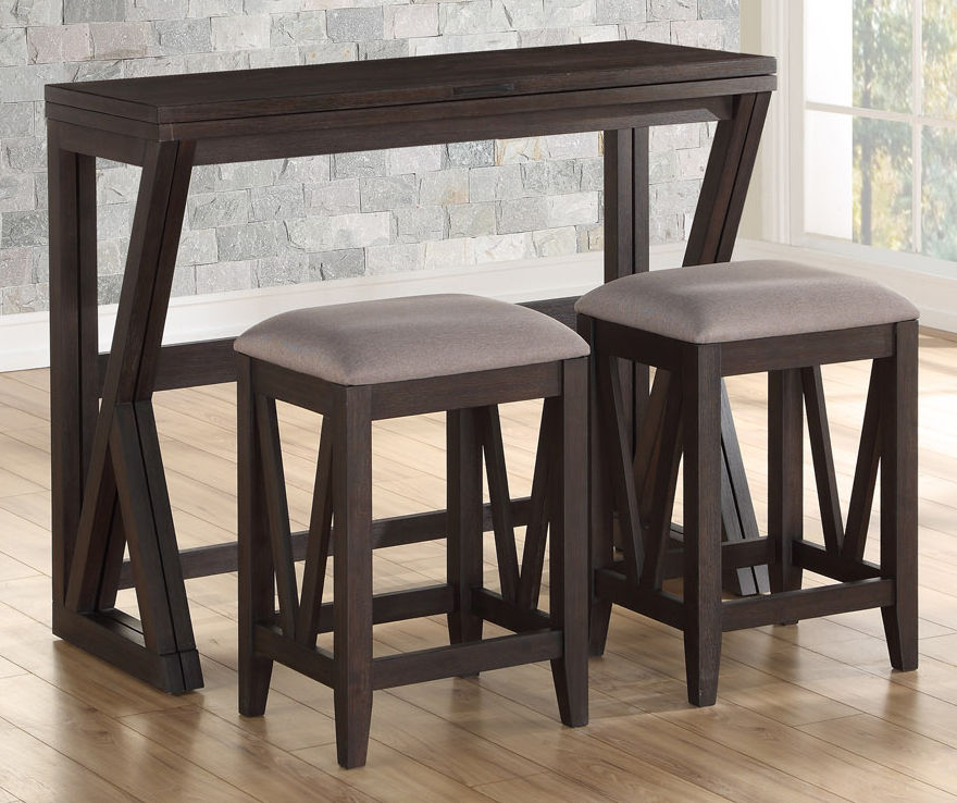 Espresso Brown Folding Dining Table | Big Lots